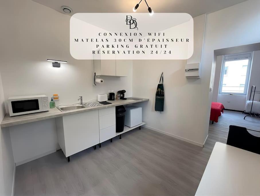 T1 Bis B3 30m2 Cosy 7min A Pieds Des Gares Apartment Roanne